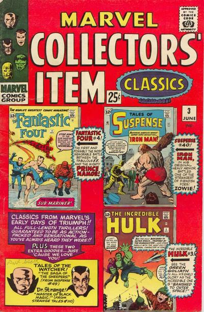 Marvel Collectors' Item Classics Vol 1 3 | Marvel Database | Fandom