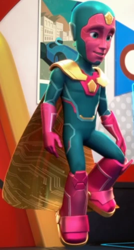 Vision (Earth-21642) from Meet Iron Man and His Awesome Friends Season 1 2 001