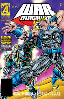 War Machine #21 "Brothers in Arms" Release date: October 10, 1995 Cover date: December, 1995