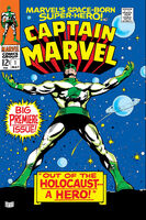Captain Marvel #1 "Out of the Holocaust -- a Hero!" Release date: February 8, 1968 Cover date: May, 1968