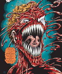 Cletus Kasady (Earth-616) and Carnage (Symbiote) (Earth-616) from Carnage It's a Wonderful Life Vol 1 1 from 001