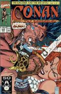 Conan the Barbarian #242 "The Sorcerer and the She-Devil! part 2: They Came to Castle Zukala" (March, 1991)