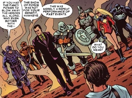 Dark Avengers (Earth-14154) from What If? Infinity - Dark Reign Vol 1 1 0001