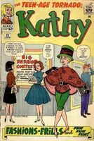 Kathy #23 "The Best-Dressed Gal In School" Release date: April 2, 1963 Cover date: June, 1963