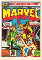 Mighty World of Marvel #23 Cover date: March, 1973