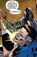Victor von Doom (Earth-616) Slapping Reed Richards (Earth-TRN180) from FF Vol 1 8 001