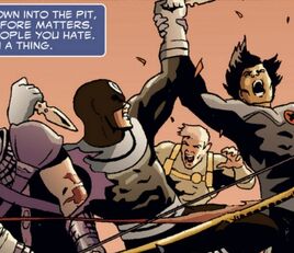 Bullseye (Lester) (Earth-11080) from Marvel Universe Vs. The Avengers Vol 1 1 001