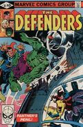 Defenders #85 ""Like a Proud Black Panther..."" (July, 1980)