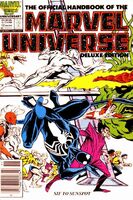 Official Handbook of the Marvel Universe (Vol. 2) #12 Release date: July 29, 1986 Cover date: November, 1986