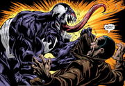 Peter Parker (Earth-1610) and Venom (Symbiote) (Earth-1610) from Ultimate Spider-Man Vol 1 35 002