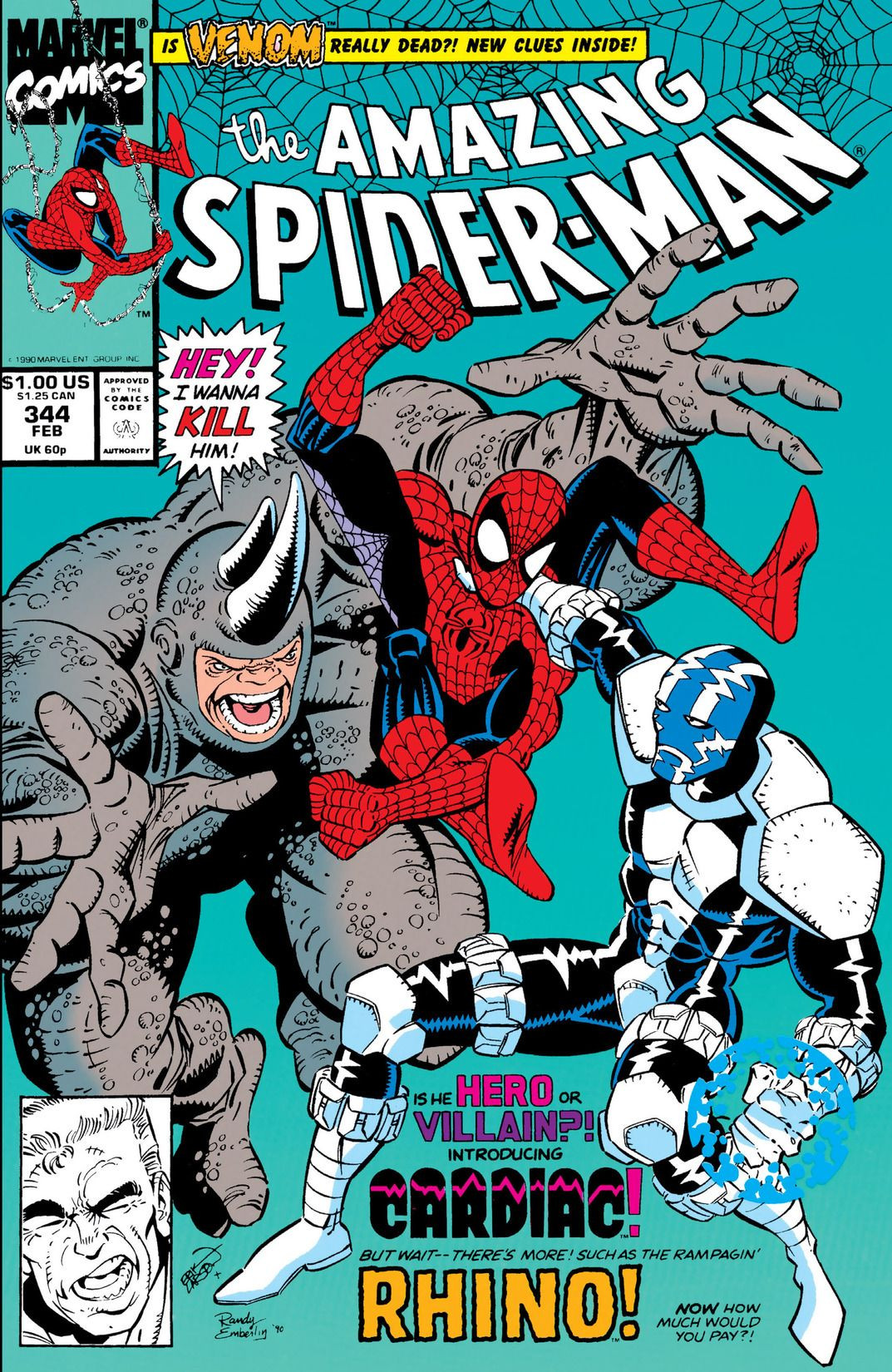 Amazing Spider Man Vol 1 344 Marvel Database Fandom