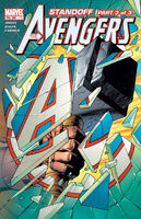 Avengers (Vol. 3) #63 "Standoff: Part 3" Release date: January 29, 2003 Cover date: March, 2003