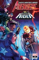 Avengers (Vol. 8) #24 "Challenge of the Ghost Riders - Part Three: Cosmic Ghost Rider vs. the Avengers" Release date: September 25, 2019 Cover date: November, 2019