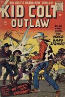 Kid Colt Outlaw #85 "The Waco Gang Strikes!" Release date: March 3, 1959 Cover date: July, 1959
