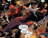 Punching Spider-Woman From Amazing Spider-Man (Vol. 3) #15