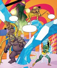 Sinister Six (Earth-21619) from Spider-Man Spider's Shadow Vol 1 3 003