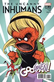 Uncanny Inhumans Vol 1 1.MU Gwensters Unleashed Variant