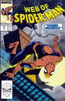Web of Spider-Man Vol 1 49.jpg (73 KB) Unavailable Web of Spider-Man #49 "Corner Business" Release date: December 6, 1988 Cover date: April, 1989