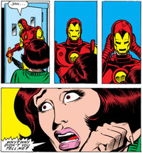 Anthony Stark (Earth-616) and Janet Van Dyne (Earth-616) from Avengers Vol 1 224 001