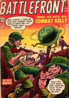 Battlefront #8 "Combat Kelly" Release date: September 15, 1952 Cover date: January, 1953