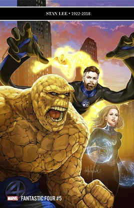Fantastic Four Vol 6 5 Witter Variant