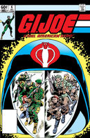 G.I. Joe: A Real American Hero #6 "To Fail is to Conquer...To Succeed is to Die!" Release date: September 7, 1982 Cover date: December, 1982