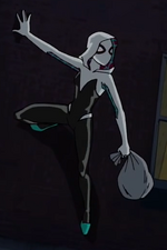 Spider-Woman (Gwendolyn Stacy) Animated Miles Morales and Spider-Gwen (Earth-TRN457)