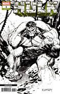 Hulk (Vol. 5) #1 Second Printing Sketch Variant