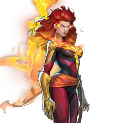 Jean Grey (Earth-TRN1444) and Phoenix Force (Earth-TRN1444) from Marvel Rivals 005.png