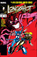 Longshot #6 "A Snake Coils..." Release date: October 29, 1985 Cover date: February, 1986