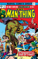 Man-Thing #14 "Tower of the Satyr!" Release date: November 19, 1974 Cover date: February, 1975