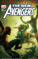 New Avengers #41 "Secret Invasion (Part 2)" Release date: May 29, 2008 Cover date: July, 2008