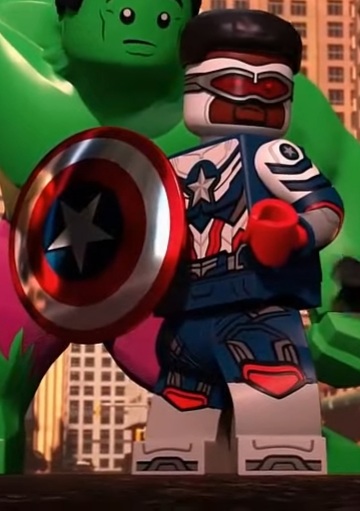 Lego sam wilson captain america cheap