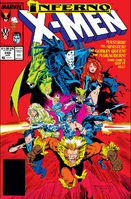 Uncanny X-Men #240 "Inferno Part the First: Strike the Match" Release date: September 20, 1988 Cover date: January, 1989