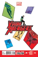 Young Avengers Vol 2 2.jpg (169 KB) Young Avengers (Vol. 2) #2 "DYS" Release date: February 27, 2013 Cover date: April, 2013