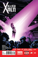 All-New X-Men #23 "Trial of Jean Grey: Part 3 of 6" Release date: February 12, 2014 Cover date: April, 2014