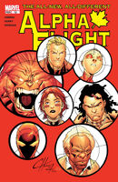 Alpha Flight (Vol. 3) #12 "Days of Future Present, Past Participle! (Part 4)" Release date: February 9, 2005 Cover date: April, 2005