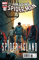 Amazing Spider-Man #673 "Spider-Island Epilogue: The Naked City" Release date: November 2, 2011 Cover date: January, 2012