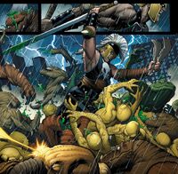 Ares (Earth-616) from Mighty Avengers Vol 1 1 0001