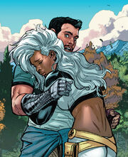 Ororo Munroe (Earth-616) and Forge (Earth-616) from Extraordinary X-Men Vol 1 18 001
