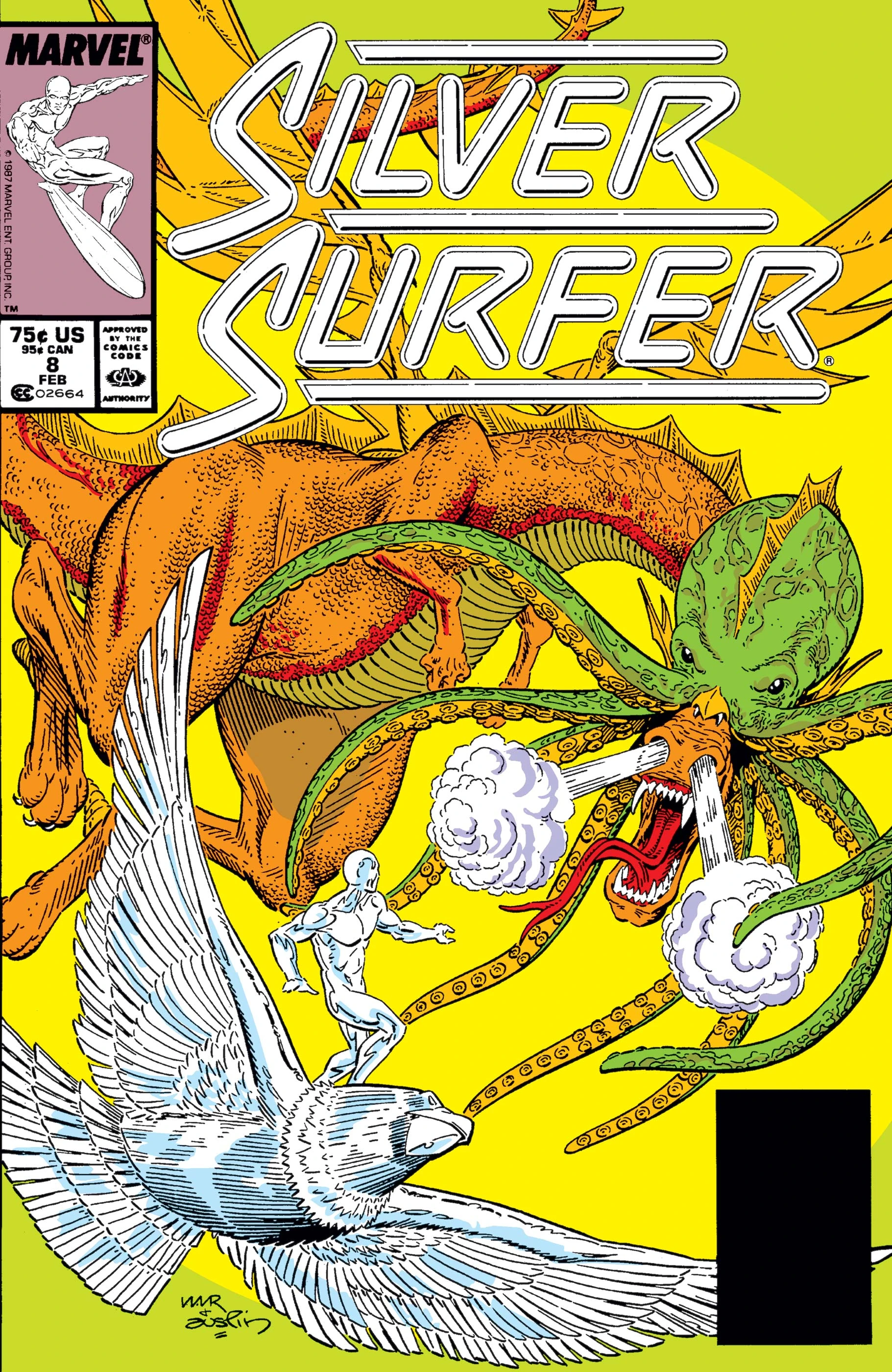 3冊　The Silver Surfer #1,2 Marvel Age #71 915J8bUmZuL._AC_UF350,