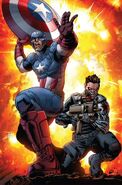 Steven Rogers (Earth-616) and James Barnes (Earth-616) from All-New Invaders Vol 1 1 001