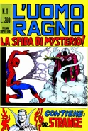 Uomo Ragno #11 "La sfida di Mysterio!" Data di uscita: Settembre 1970