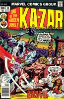 Ka-Zar (Vol. 2) #18 "The Gnome, the Queen and the Savage!" Release date: July 6, 1976 Cover date: October, 1976