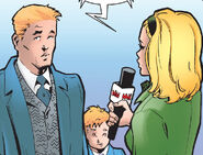 Being interviewed by Gwen Stacy From Mutant X #6