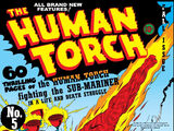 Human Torch Vol 1 5 (Fall)