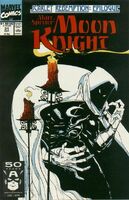 Marc Spector: Moon Knight #31 "Epilogue" Release date: August 27, 1991 Cover date: October, 1991