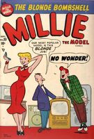 Millie the Model Comics #30 "A Peach at the Beach" Release date: May 27, 1951 Cover date: September, 1951