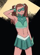 Trying out Dolly Girl's costume From Runaways (Vol. 5) #27