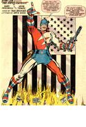 Nick Fury as the Super-Patriot from Nick Fury Agent of SHIELD Vol 1 13